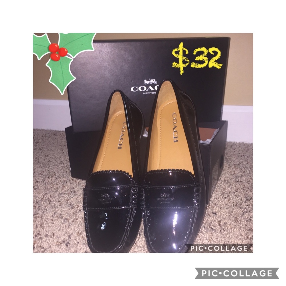 Coach Patent loafer- New with box